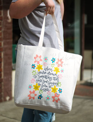 When You’re Drawn to Something Tote - Tote
