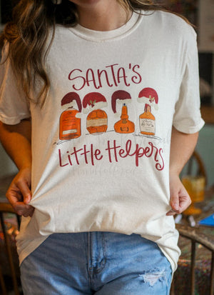 Santa’s Little Helpers Bourbon Tee & Sweatshirt