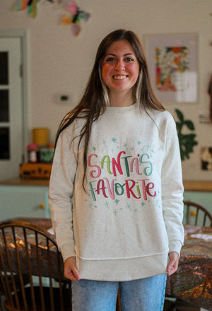 Santa’s Favorite Sweatshirt & Tee - Tees