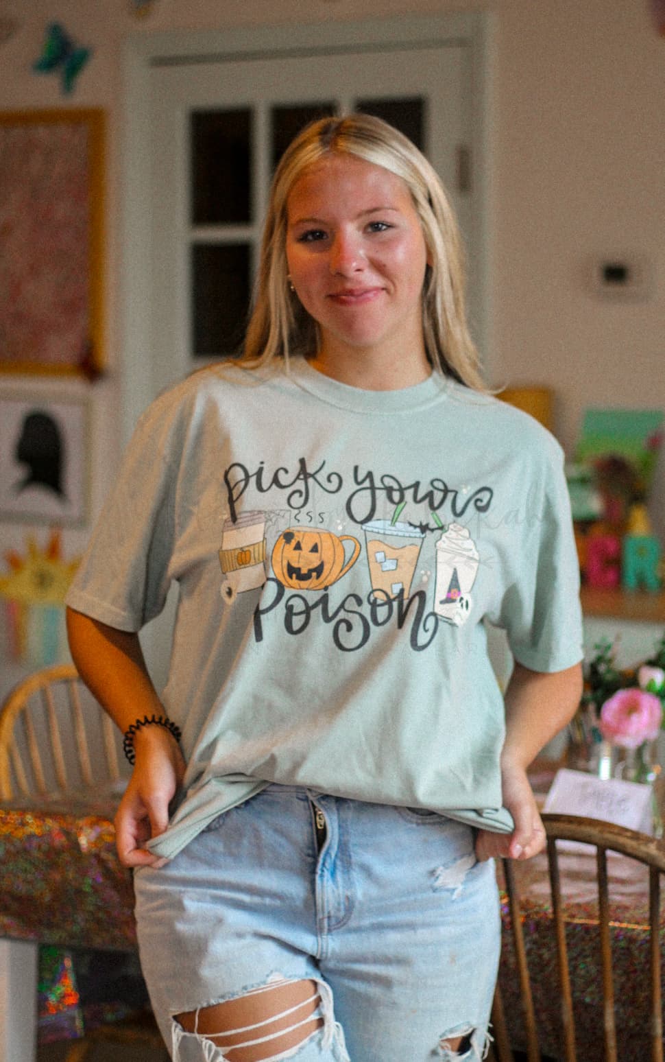 Pick Your Poison Coffee Tee & Sweatshirt