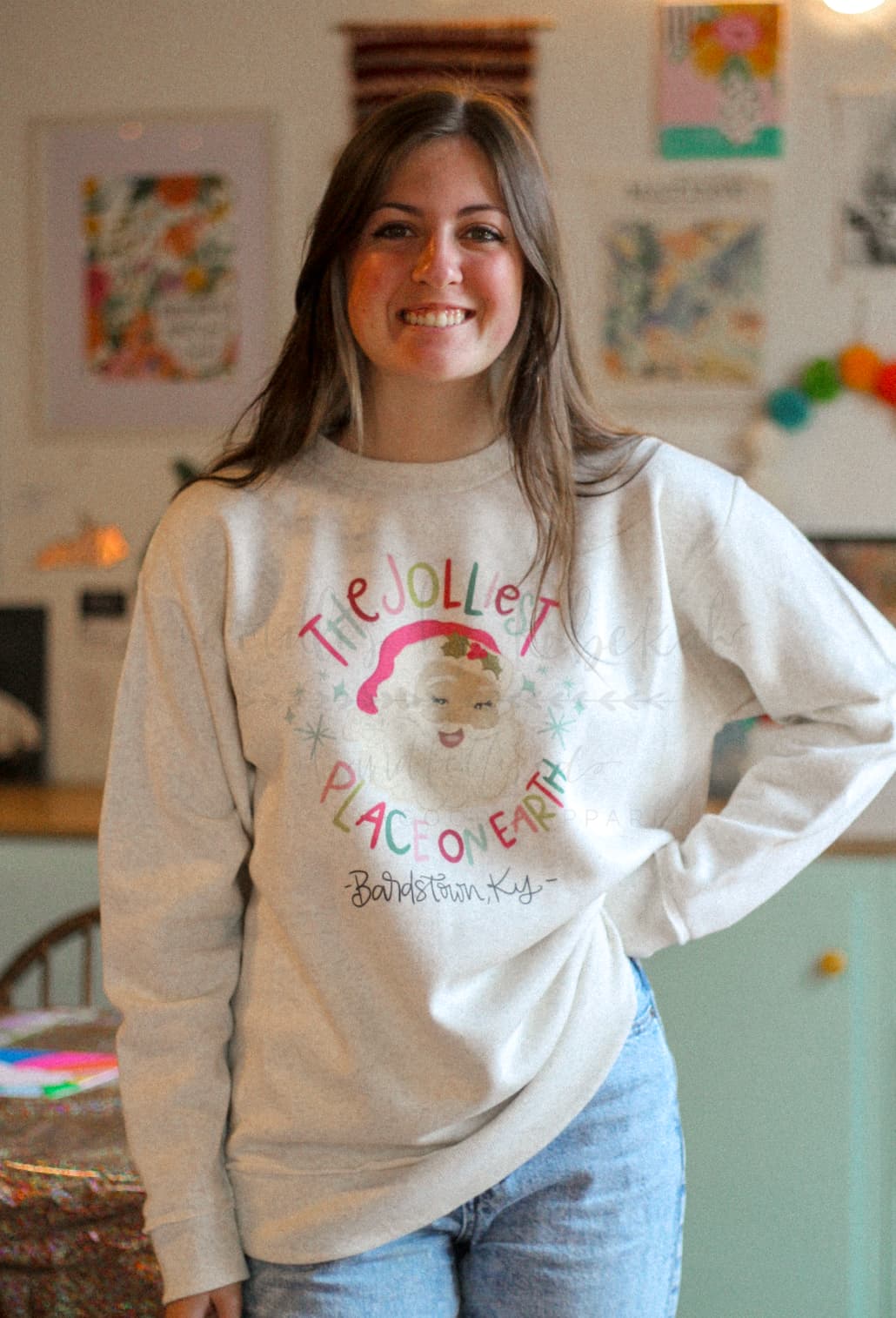 The Jolliest Place on Earth - Custom Town Sweatshirt & Tee - Tees
