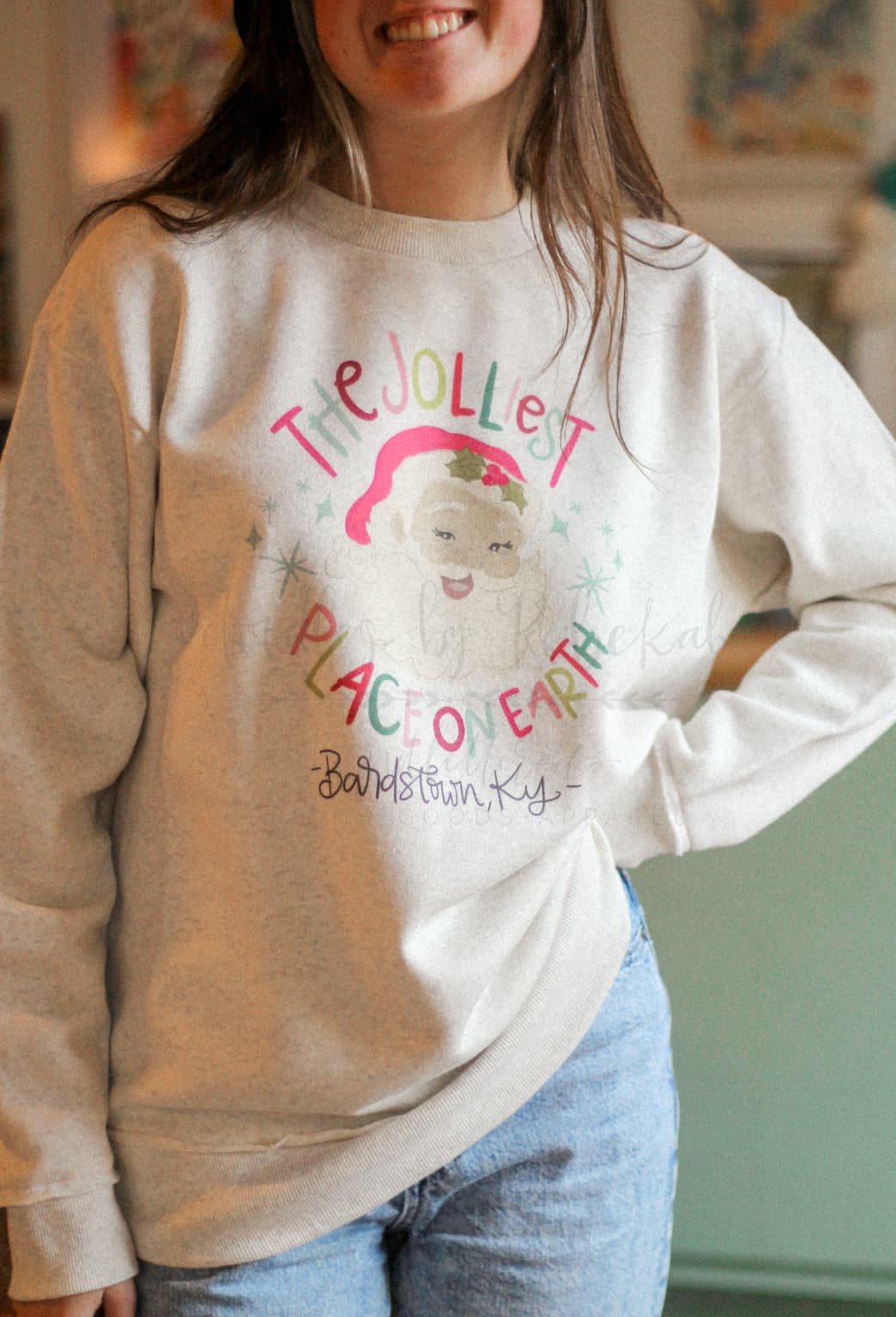 The Jolliest Place on Earth - Custom Town Sweatshirt & Tee - Tees