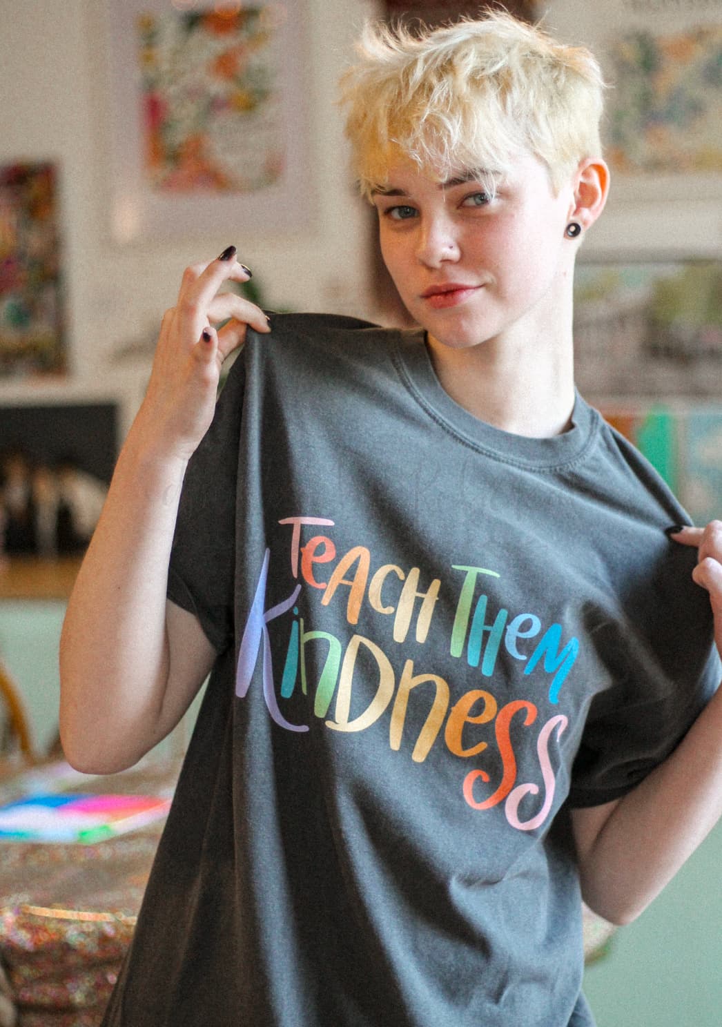 Teach Them Kindness Tee & Sweatshirt