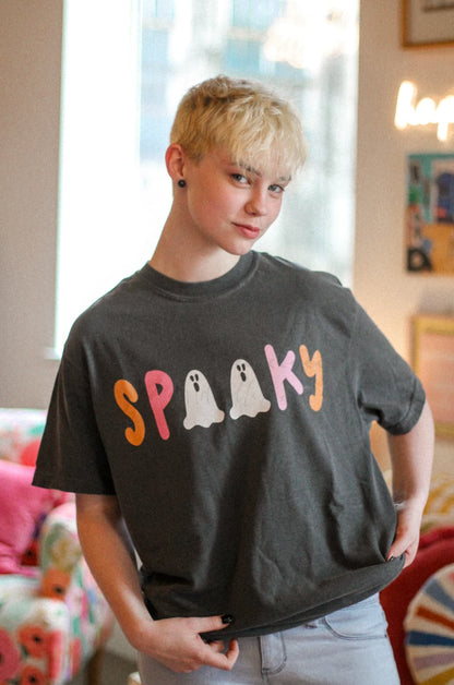 Spooky Ghost Tee & Sweatshirt