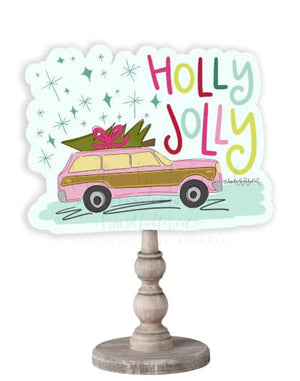 Holly Jolly Doorhanger/Topper/Attachment - Door Hanger