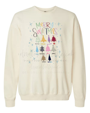 Merry Swiftmas Sweatshirt & Tee - Small / Ivory Sweatshirt - Tees