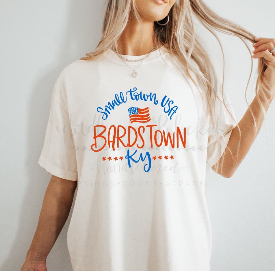 Small Town USA Name Drop - Tees