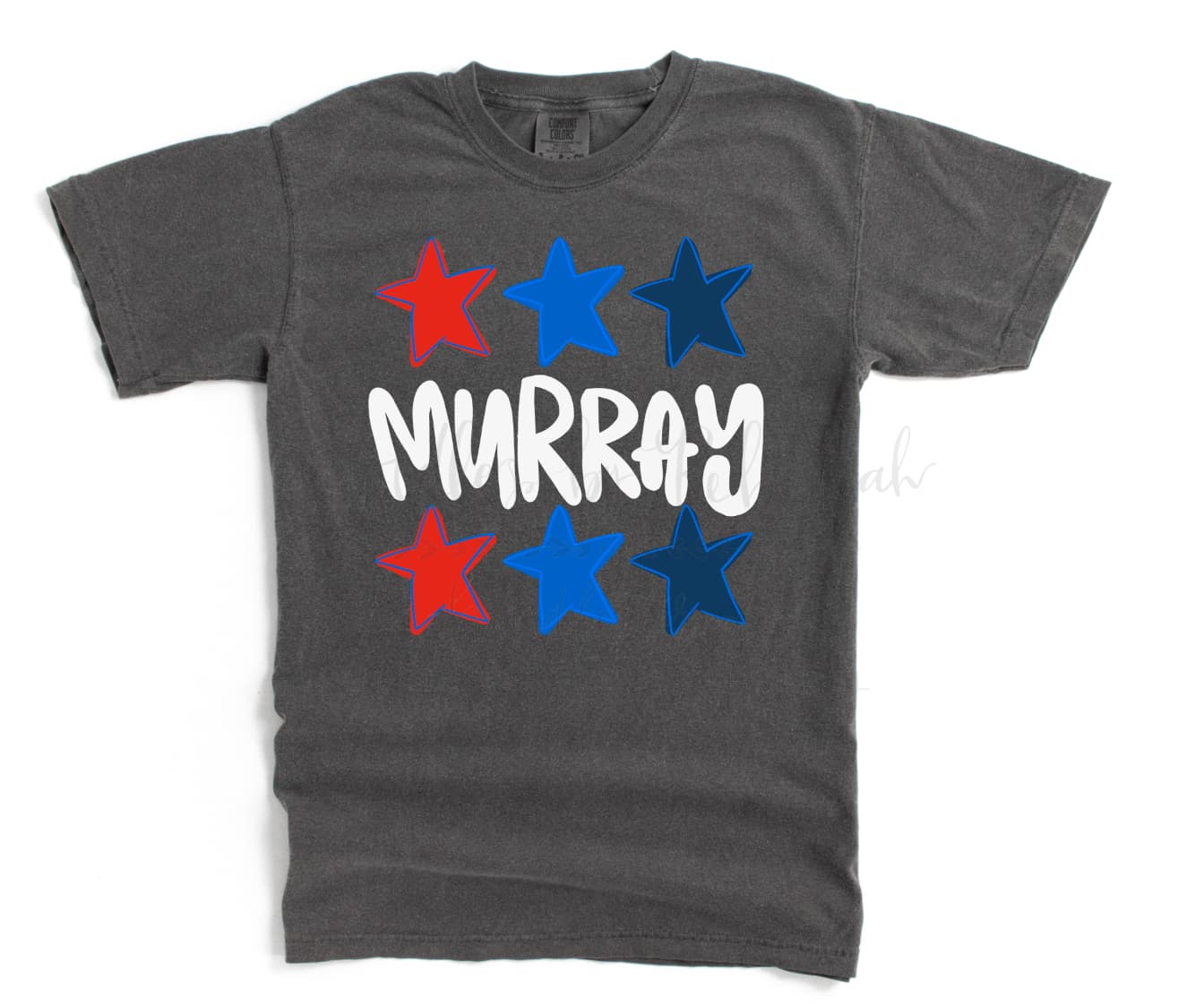 Stars Patriotic Town Name - Tees