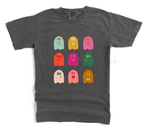 9 Colorful Ghost - Tees