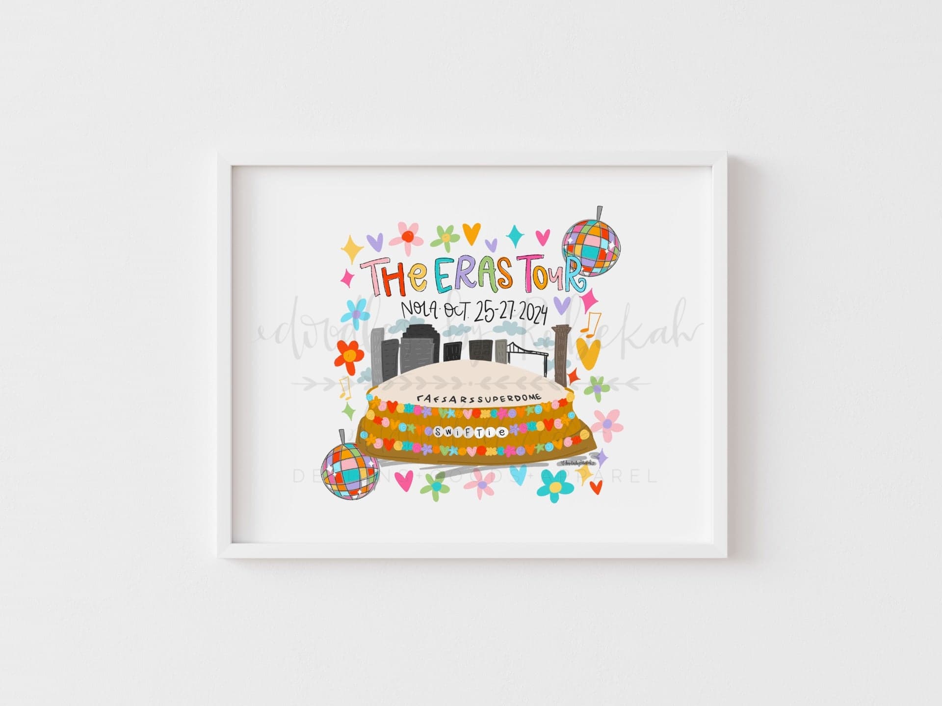 The Eras Tour NOLA Print - Print