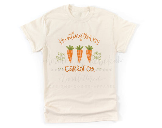 Carrot Co. (Custom Name) - Tees