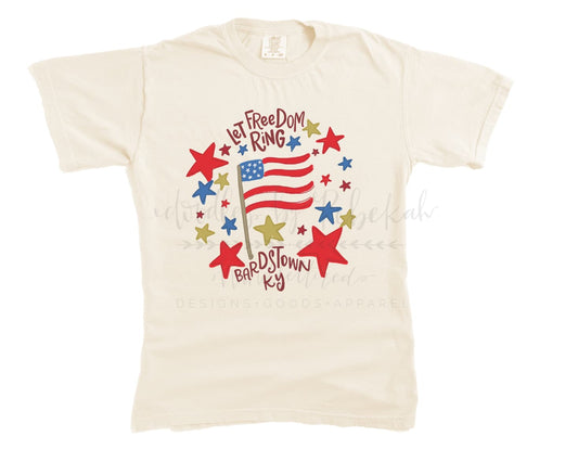 Let Freedom Ring (Custom Name) - Tees