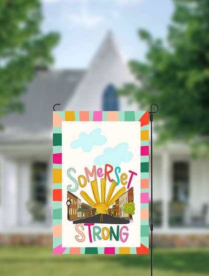 London/Somerset/Kentucky Strong Garden Flag