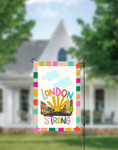 London/Somerset/Kentucky Strong Garden Flag