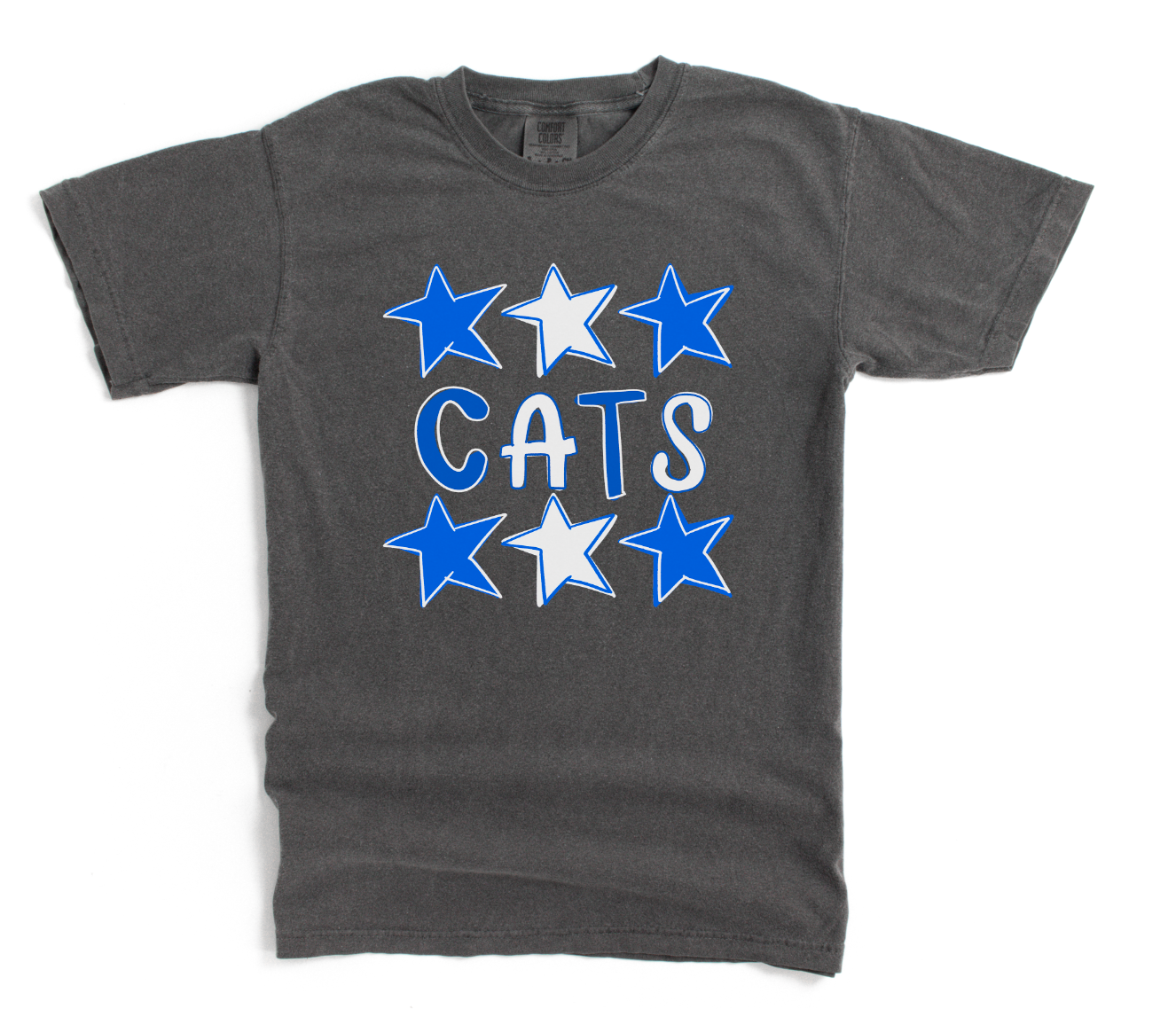 Stars Custom School Name Tee