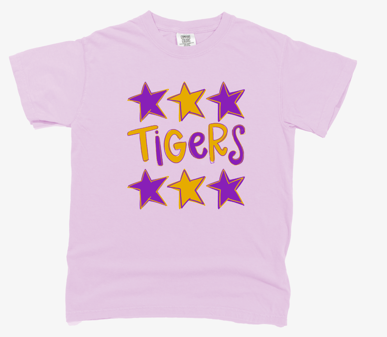 Stars Custom School Name Tee