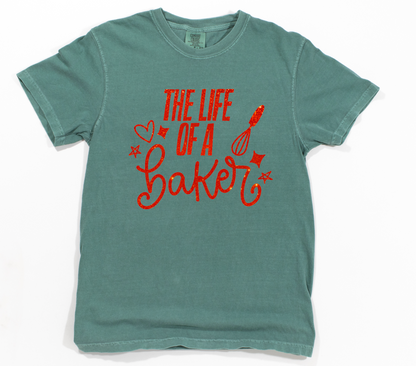 The Life of a *Custom Name* Light Green Tee