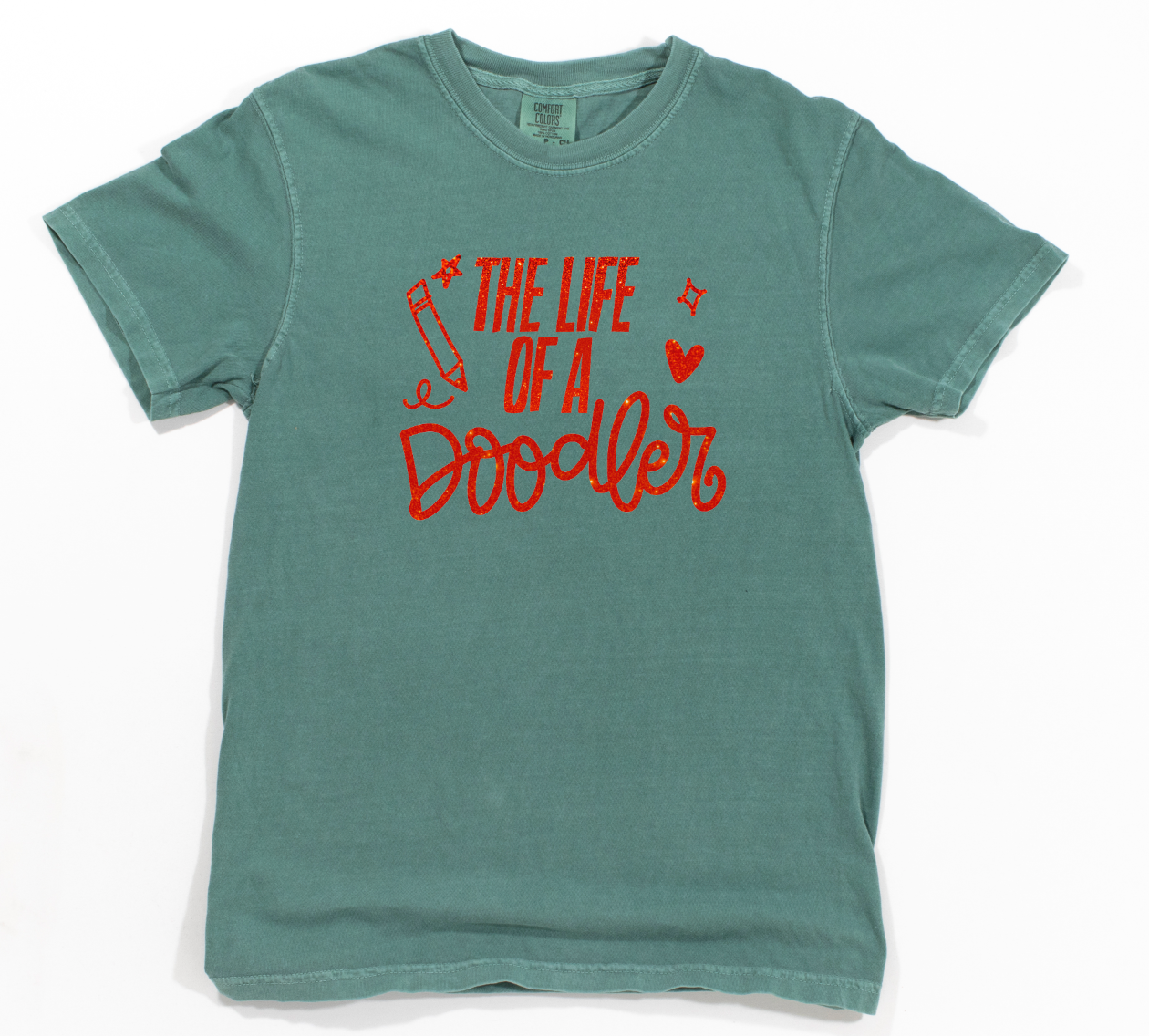 The Life of a *Custom Name* Light Green Tee