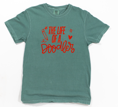 The Life of a *Custom Name* Light Green Tee