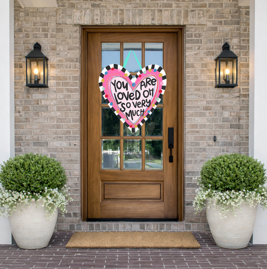 You are Loved oh So Very Much Doorhanger