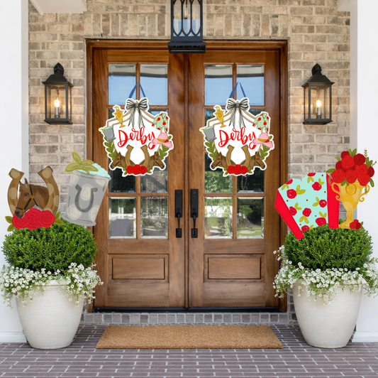 Derby 24 inch Potted Plant Stake- Multiple Designs!