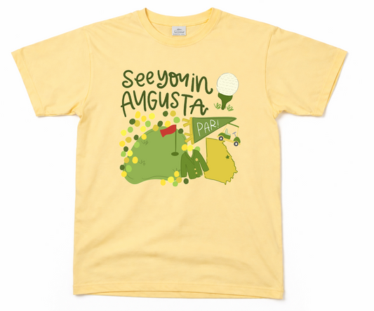 See You in Augusta Banana Tee