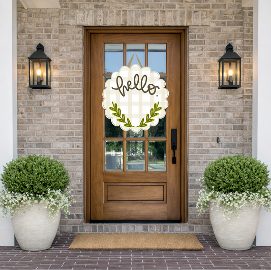 Interchangeable Door Hanger for 8 inch Attachments