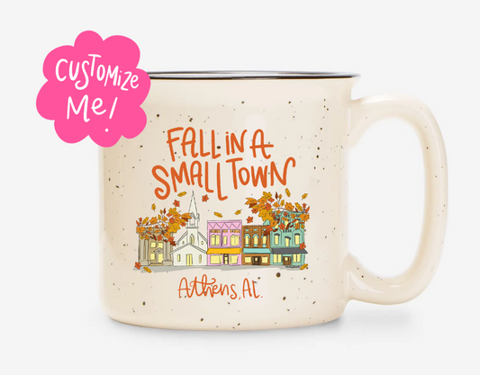 Fall In A Small Town Mug (Custom)