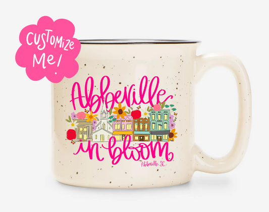 *Your City name* In Bloom Custom Mug