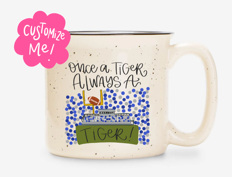 *Custom School* Once and Always Football Mug
