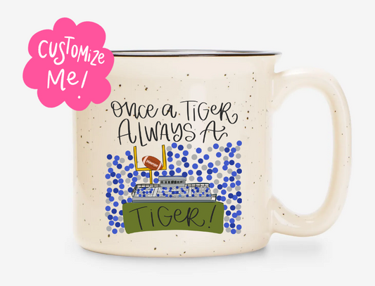 *Custom School* Once and Always Football Mug