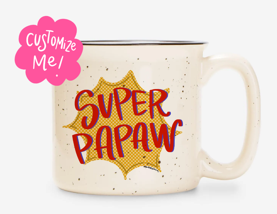 Custom Super Grandpa Mug