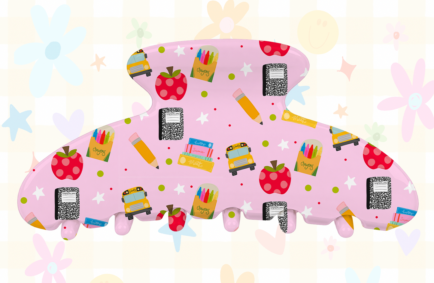 Teacher Icons Claw Clip