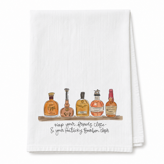 Bourbon Closer Tea Towel