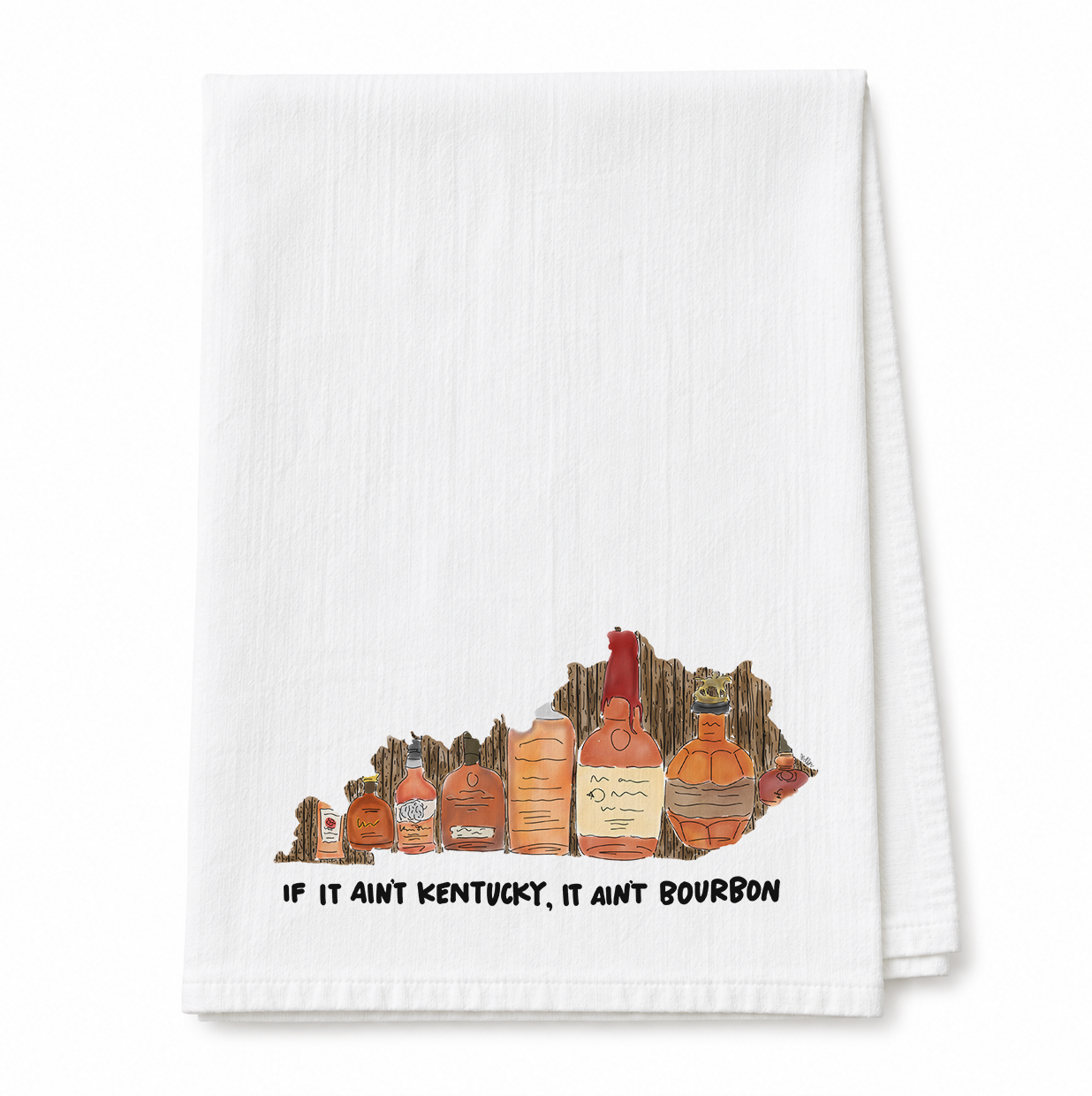 KY Bourbon Tea Towel