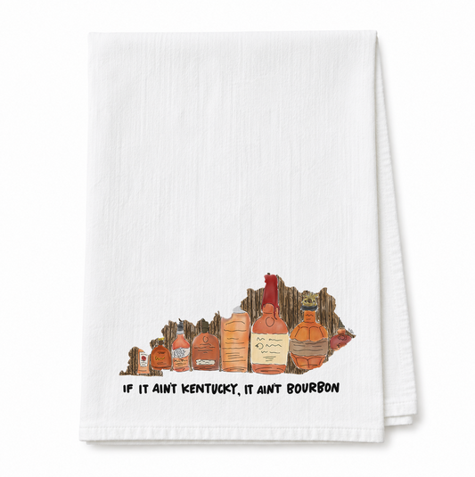 KY Bourbon Tea Towel