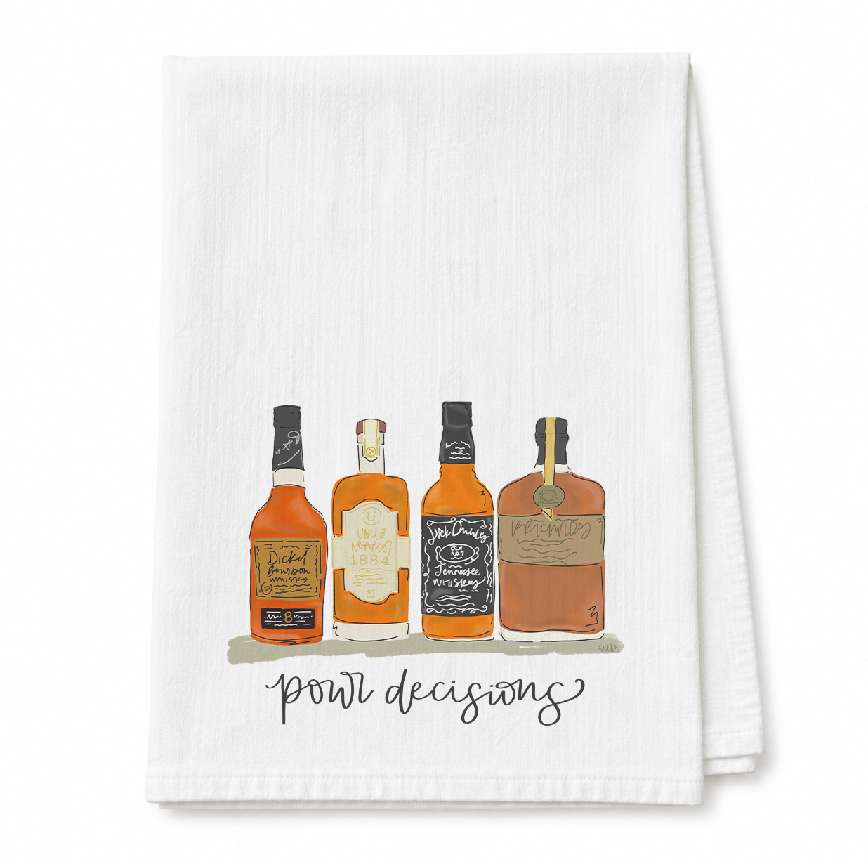 Pour Decisions- TN Whiskey Tea Towel