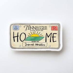 Signal Mountain Tennessee License Plate Sticker - Sticker