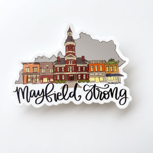 Mayfield Strong Sticker