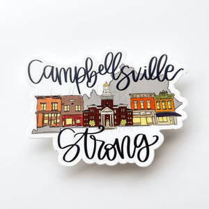 Campbellsville Strong Sticker