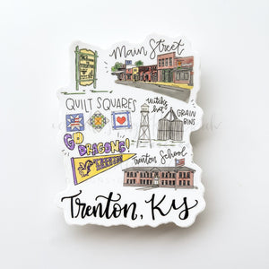 Trenton KY Sticker