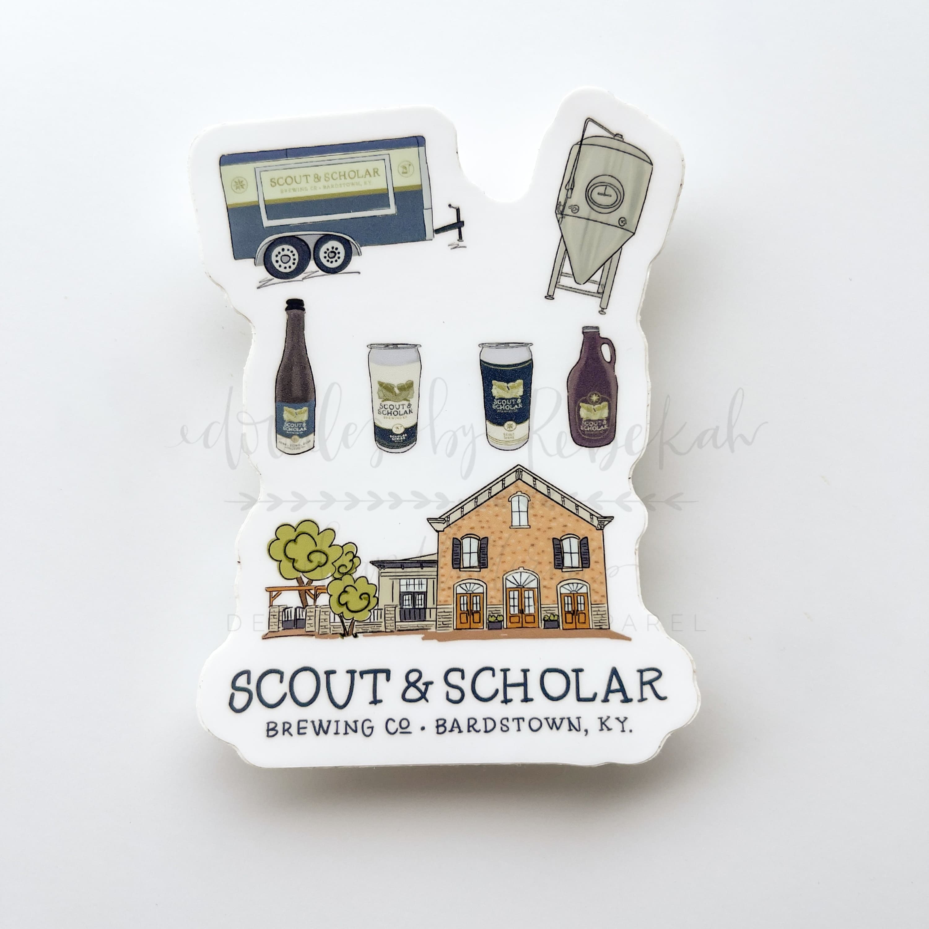 Doodles by Rebekah - Scout & Scholar Sticker