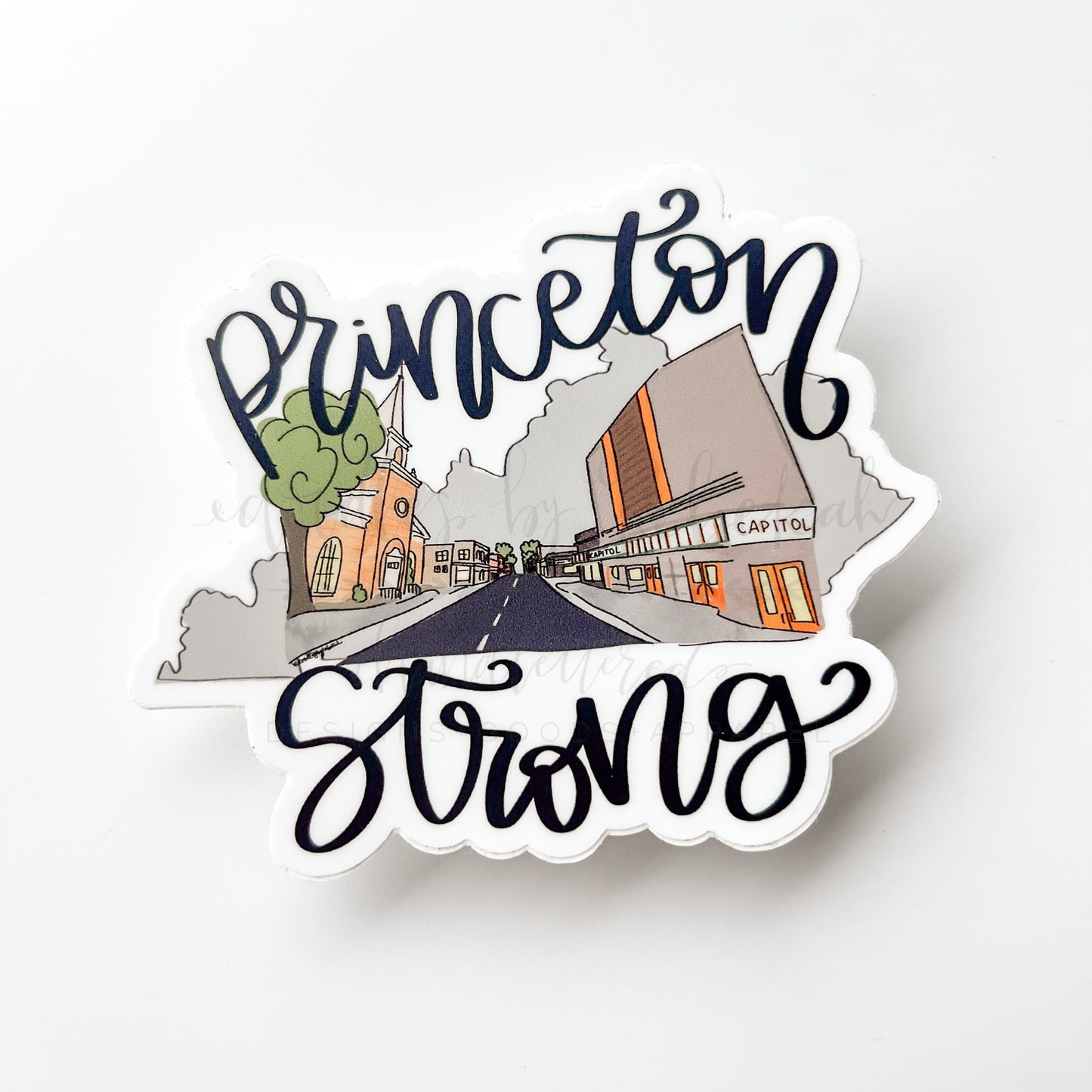 Princeton Strong Sticker - Sticker