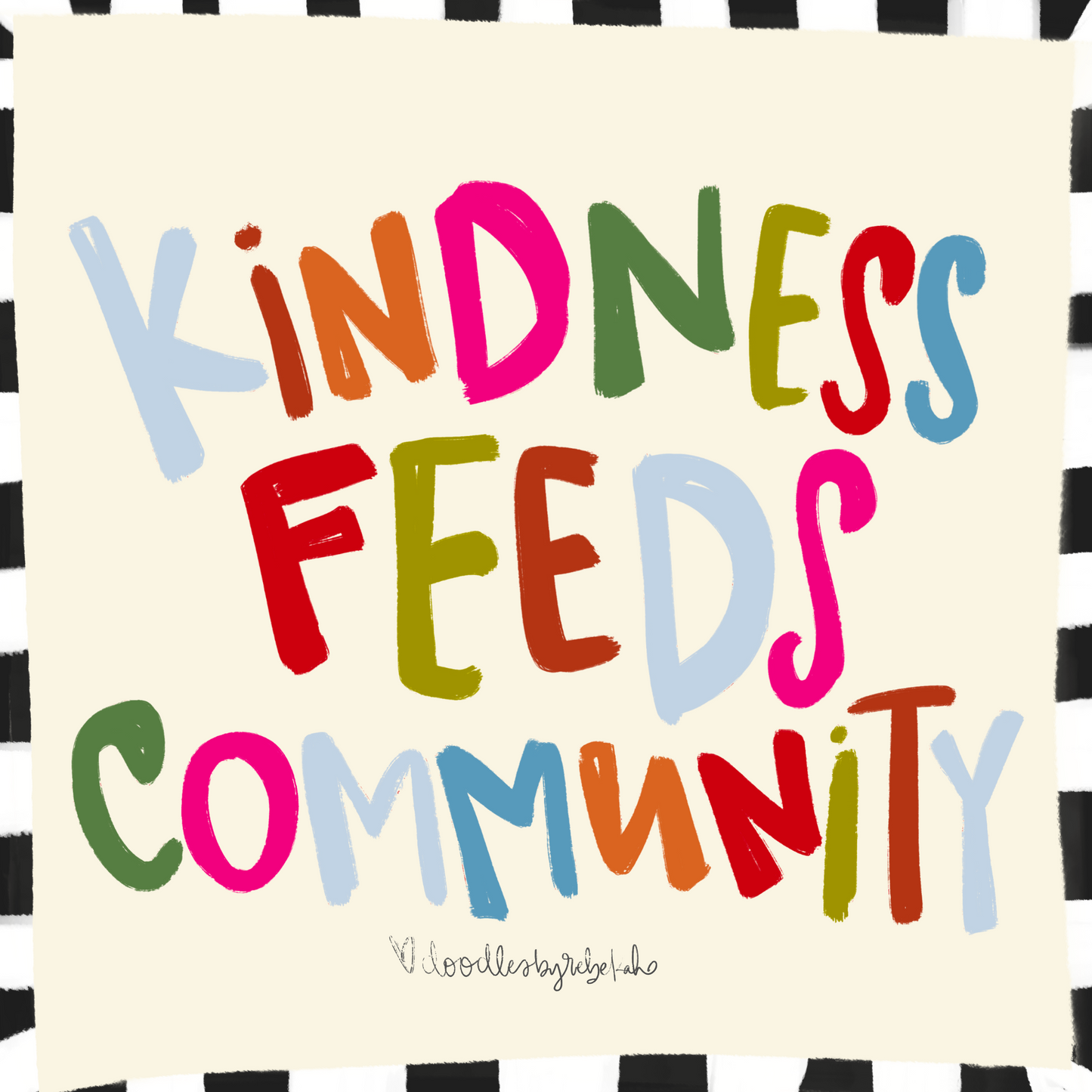 Kindness Feeds Community Tee
