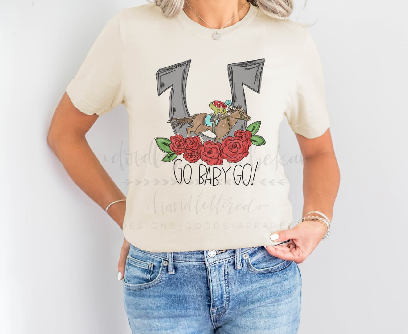 Go Baby Go Derby Tee