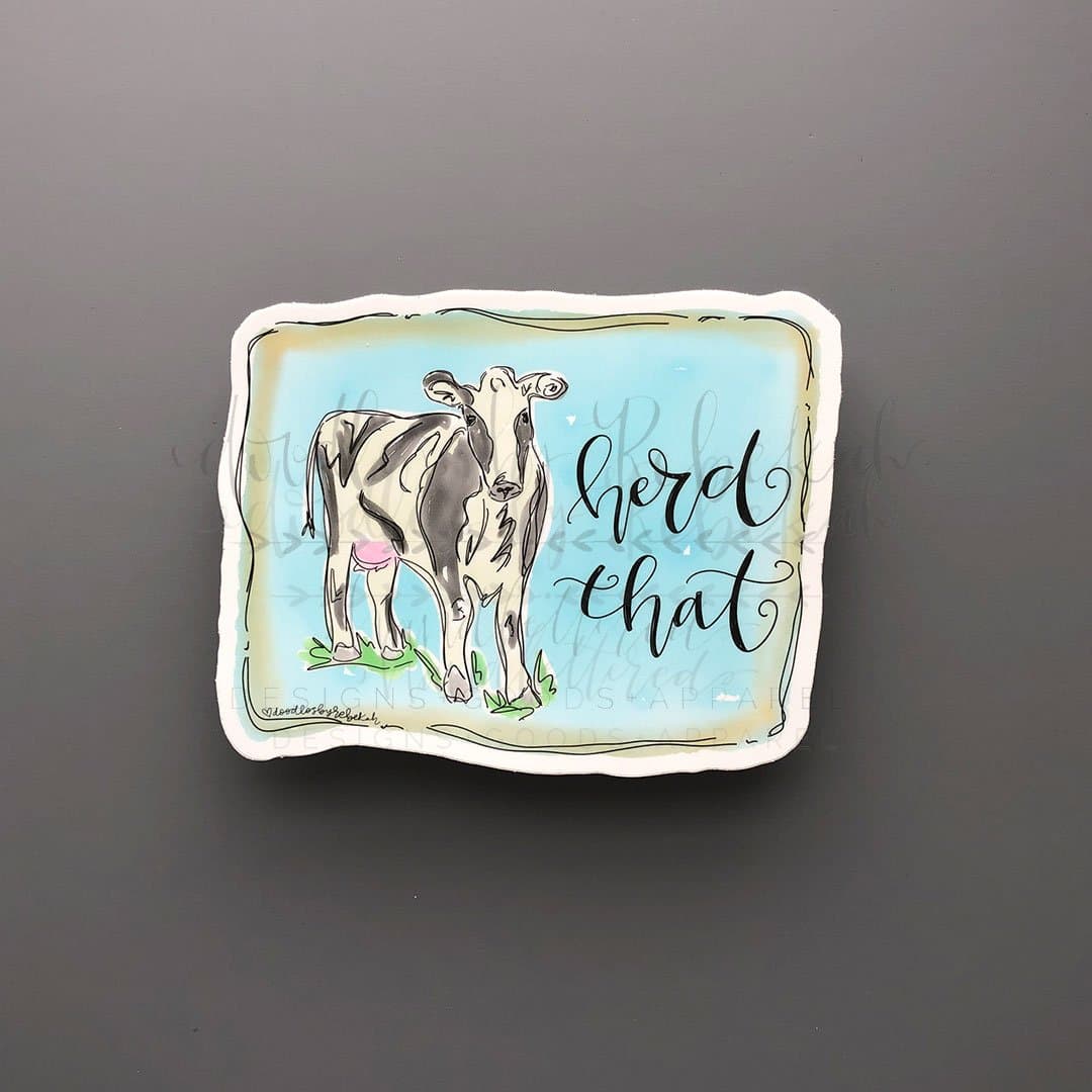 Herd That Sticker - Sticker