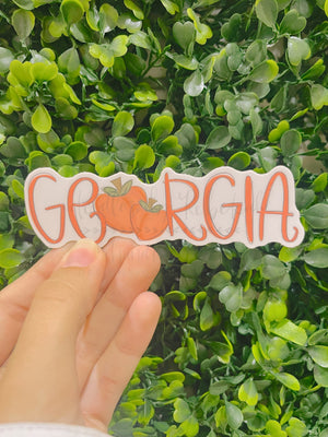 Georgia Peaches Sticker - Sticker