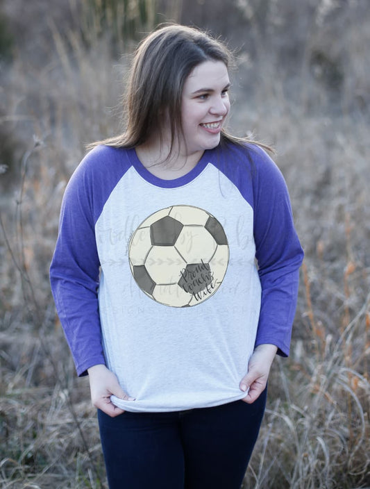 Proud Coach’s Wife (Soccer) Raglan - Tees