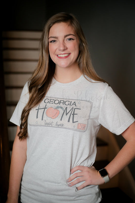 Georgia License Plate Tee - Tees