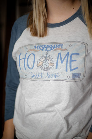 Mississippi License Plate - Tees